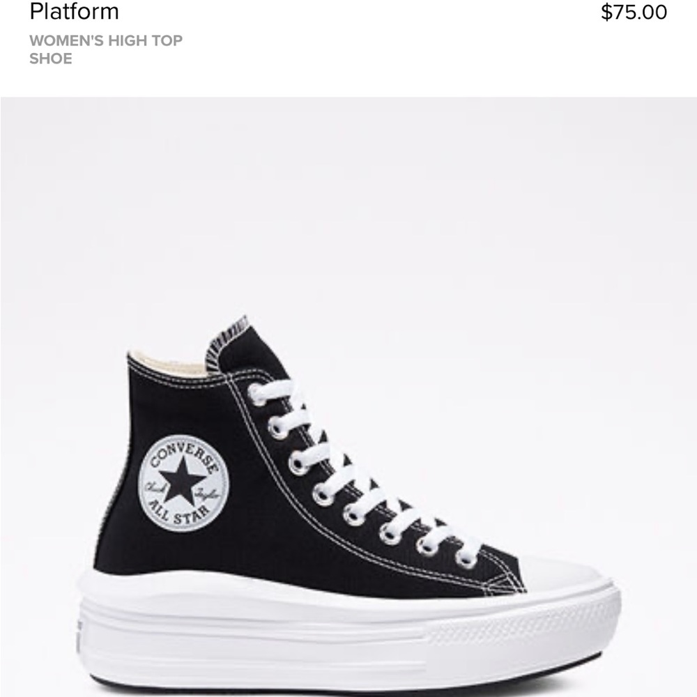 Black converse